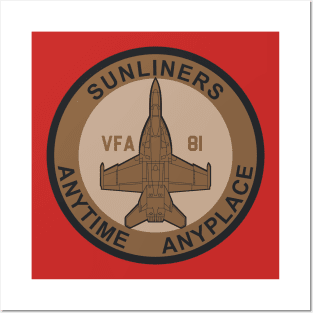 VFA-81 Sunliners - F/A-18 Posters and Art